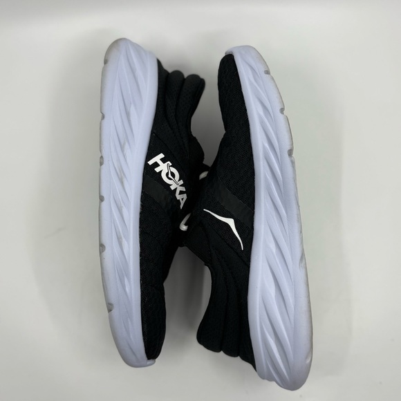 Hoka One One Ora Recovery Shoe 2 Color Black/White SZ 6 - Picture 7 of 8